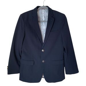 Tommy Hilfiger Classic Navy Blazer Notched Lapel- Women's Size 16